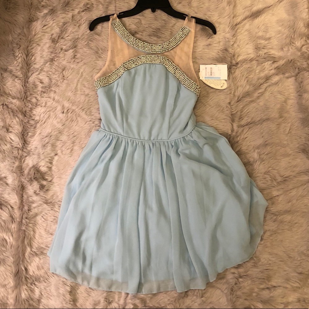 Nordstrom Rack blue dress